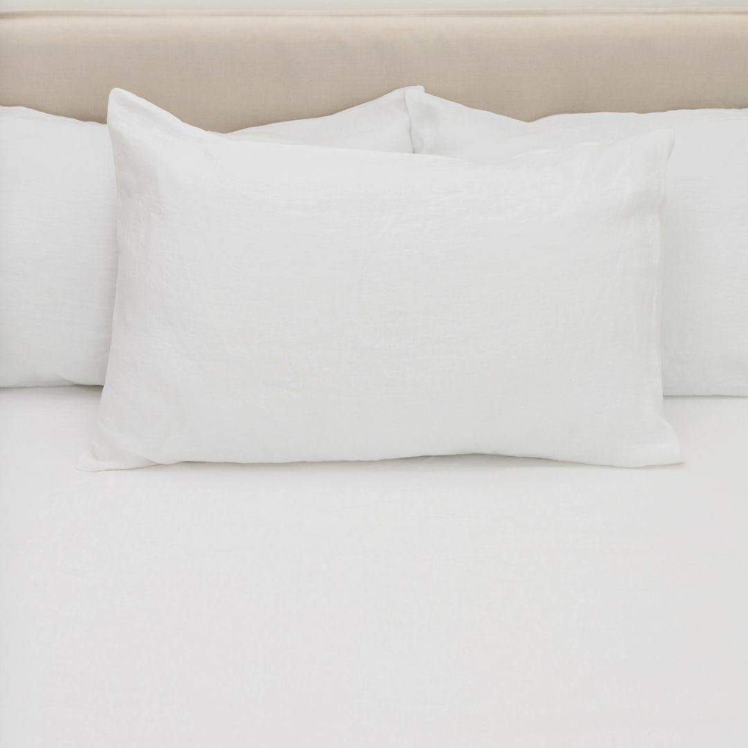 Premium Washed Linen Pillowcase Set✨