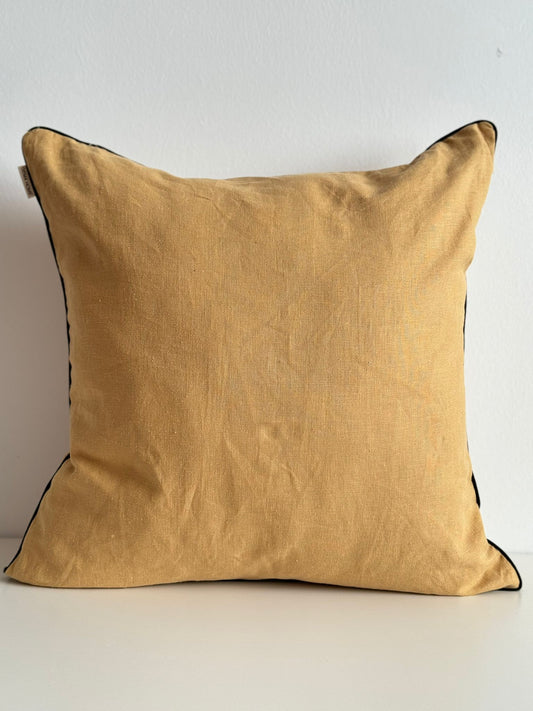 IBIZA cushion cover with black trim